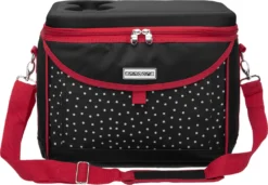 Kühlbox Kühltasche Klein Schwarz Weiß 35 X 24 X 27 Cm- Snövit - Schwarz Weiss