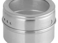 Fackelmann Magnetische Gewürzdose, Vorratsdose Mit Streuöffnungen, Aufbewahrungsdose Aus Edelstahl (Farbe: Silber/Transparent), Menge: 1 Stück 23 Fackelmann Magnetische Gewürzdose, Vorratsdose Mit Streuöffnungen, Aufbewahrungsdose Aus Edelstahl (Farbe: Silber/Transparent), Menge: 1 Stück -Mepalhom Geschaft 02b74886994d3890a8a42e6fba569f7a