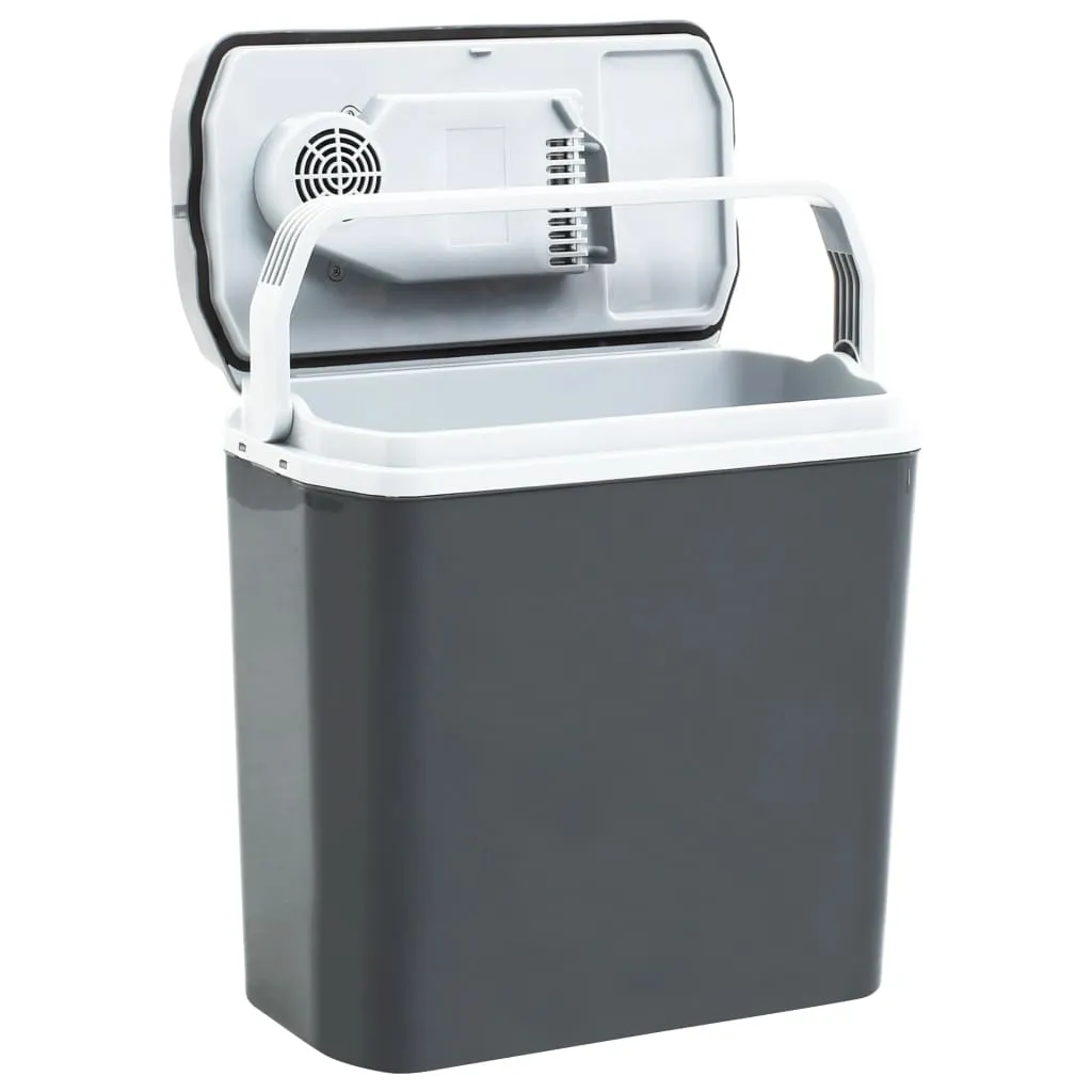 VidaXL Tragbare Thermoelektrische Kühlbox 20 L 12V 230V E 4 VidaXL Tragbare Thermoelektrische Kühlbox 20 L 12V 230V E – Bild 2