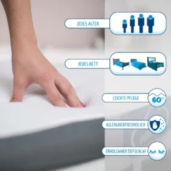 Genius Eazzzy Matratzentopper 140x200 Cm Matratzenauflage Topper Visco Set Bett; A19205 10 Genius Eazzzy Matratzentopper 140x200 Cm Matratzenauflage Topper Visco Set Bett; A19205 -Mepalhom Geschaft 02dedff25297ff1ffe84f3730e0238f0