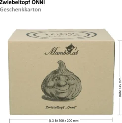 Mambocat Zwiebeltopf Onni Terrakotta Vorrats-Dose Mit Deckel Zur Aufbewahrung Von Ca. 900g Zwiebeln 19 Mambocat Zwiebeltopf Onni Terrakotta Vorrats-Dose Mit Deckel Zur Aufbewahrung Von Ca. 900g Zwiebeln -Mepalhom Geschaft 04137a4a193ffac914385323aae294fe