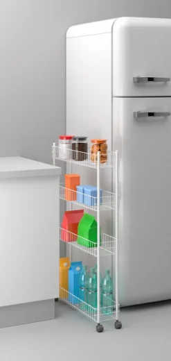 Metaltex Fino Allzweckwagen, 3 Etg. 60x16x72 Cm 341433 -Mepalhom Geschaft 05e8462eaaa9400a32efcf92eb782649