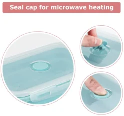 Faltbare Frischhaltedosen, 4 PCS Kitchen Vorratsdosen Set Faltbare Brotbox Silikon Zusammenklappbaren Container, Camping Schüssel Faltbar Set, Frischhalteboxen Für Kühlschränke -Mepalhom Geschaft 06bc3c50903243db5343141cdb72eb48