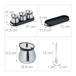 Relaxdays 3er Gewürzgläser Set Mit Tablett 13 Relaxdays 3er Gewürzgläser Set Mit Tablett -Mepalhom Geschaft 0cc135b4385b3ec8713ef07193ce1612