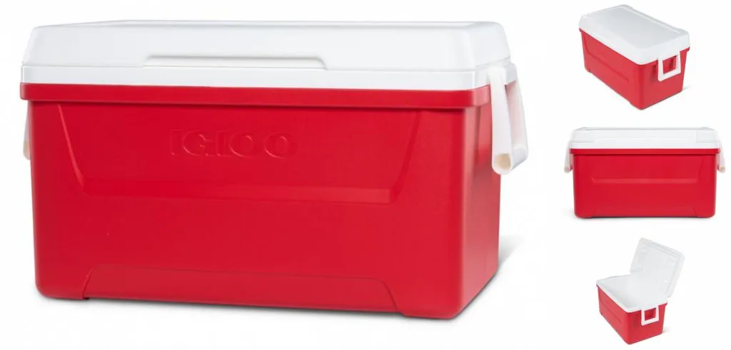 Igloo Kühler Laguna 48passiv 45 Liter Rot 4 Igloo Kühler Laguna 48passiv 45 Liter Rot – Bild 2