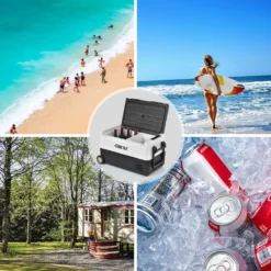 Merax Elektrisch Kühlbox Mit Kompressor 31.5L Schwarz, Mini Kühlschrank Tragbar Kühlleistung Bis -20° C, Gefrierbox 12/24 V Und 230 V Für Büro, Auto, Camping, Garten 32 Merax Elektrisch Kühlbox Mit Kompressor 31.5L Schwarz, Mini Kühlschrank Tragbar Kühlleistung Bis -20° C, Gefrierbox 12/24 V Und 230 V Für Büro, Auto, Camping, Garten -Mepalhom Geschaft 140bbfaaeff5f1312dd6f326a1eb6507