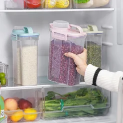 Vorratsdosen 2L Müslidosen Mit Messbecher BPA-frei Luftdicht Müsli Schüttdose Mit Deckel Kunststoff Vorratsbehälter Küche Aufbewahrungsbox Für Mehl Getreide Reis (Blau) -Mepalhom Geschaft 17fb5ab4a21362056db578555c084299