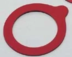 Einkochringe 75x101mm, 2,8mm Stark, Für Drahtbügelgläser, Rot (10er Pack) -Mepalhom Geschaft 1a6d280287469fb8b0a352c92f83452d