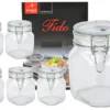 6er Set Einmachglas Bügelverschluss Original Fido 0,75L Incl. Bormioli Rezeptheft -Mepalhom Geschaft 1c13c6de886527c5fc85e06fa83734ef