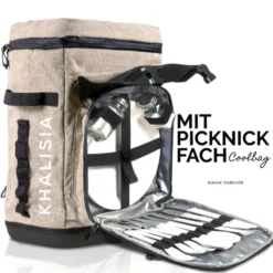 KHALISIA Kühltasche - Fahrradtasche Für Gepäckträger - Einsetzbar Als Gepäckträgertasche - Fahrrad Rucksack - Picknicktasche - Lunchtasche - Thermotasche Hält Kalt & Warm -Mepalhom Geschaft 238c8969920215ce39f2e918b2b36ccd