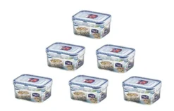 Lock & Lock 6 X Dose 470 Ml HPL807 Luft- Und Wasserdicht Geocaching Versteck