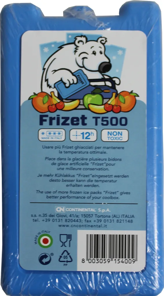 10 X Frizet Kühl Element Kühlakkus Blau Für Kühltasche Und Kühlbox Je 500 Ml 3 10 X Frizet Kühl Element Kühlakkus Blau Für Kühltasche Und Kühlbox Je 500 Ml