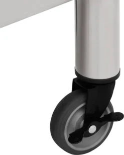 VidaXL Küchen-Arbeitstisch Mit Rollen 100x60x85 Cm Edelstahl -Mepalhom Geschaft 29b18c42210091e370902130fdf30a1d