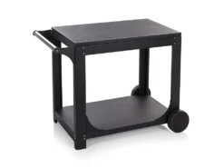 ROLLWAGEN Mit Praktischer Arbeitshöhe Für Outdoor Gasgrill Camping Servierwagen