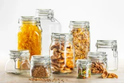 Mäser 931161 Gothika Einmachglas Mit Deckel, 300 Ml, Vorratsgläser Mit Bügelverschluss, Klar (6er Pack) -Mepalhom Geschaft 2f1096aa5c5dd145fe12d374d3d538e9