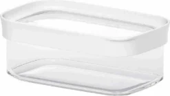 Emsa Trockenvorratsdose OPTIMA 0,45 Liter Transparent / Weiß -Mepalhom Geschaft 304a42b27331a664c573af2af980a9fb