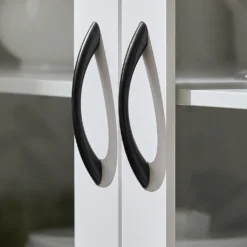 SoBuy FSB57-W Sideboard Auf Rollen Küchenwagen Küchenschrank Rollwagen Aufbewahrungsschrank Küchekommode Küchentrolley Weiß BHT Ca.: 116x86x40cm -Mepalhom Geschaft 321a2a8e69b1b984810680338c6a9987