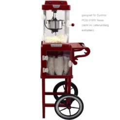Syntrox Untergestell Popcornwagen Für Popcorn Maker Mit Zwei Reifen -Mepalhom Geschaft 3420827edbb97c4f8dc3f5d77a5894fd