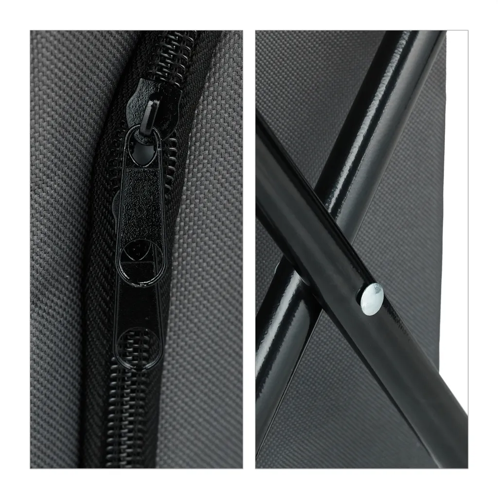 Relaxdays Campinghocker Mit Kühltasche 9 Relaxdays Campinghocker Mit Kühltasche – Bild 7