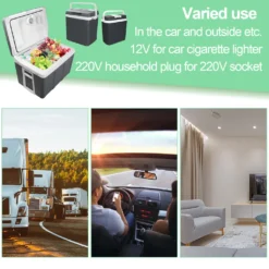 EINFEBEN Kuehlbox Tragbare 32 Liter, Thermo-Elektrische Kuehlbox, Wärmen Und Kühlen Mini-Kuehlschrank 12 Volt Und 230 Volt, ECO-Modus, Mit Tragegriff, Für Auto, Innenraum, Camping Kühlboxen 12 EINFEBEN Kuehlbox Tragbare 32 Liter, Thermo-Elektrische Kuehlbox, Wärmen Und Kühlen Mini-Kuehlschrank 12 Volt Und 230 Volt, ECO-Modus, Mit Tragegriff, Für Auto, Innenraum, Camping Kühlboxen -Mepalhom Geschaft 35f2a51b465a426faf34da301f15c7cc