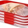 Konservierungsschale Für Lebensmittel Waste Food Preservation Tray Vakuum Frische Aufbewahrung Tablett Mit Elastischen Film Schnalle Dichtung Vorratsbehälter Set Küchenhelfer (4pcs) -Mepalhom Geschaft 3b389b440942b66a5686fbd73a0d063a