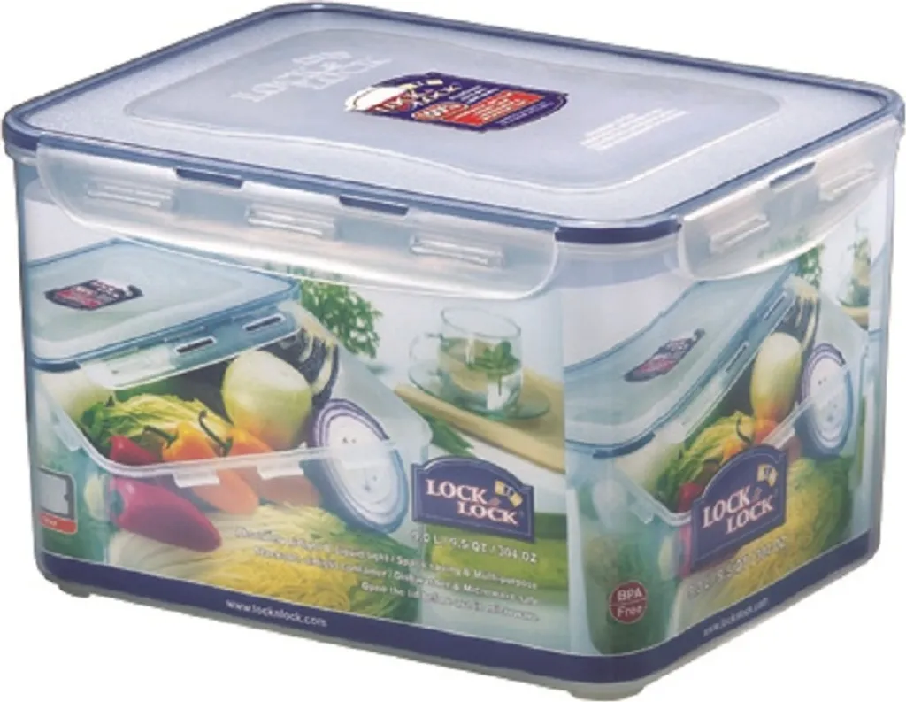 LocknLock Classic HPL838 Frischhaltedose 9L - Luft & Wasserdicht (1er Pack) 11 LocknLock Classic HPL838 Frischhaltedose 9L - Luft & Wasserdicht (1er Pack) – Bild 9