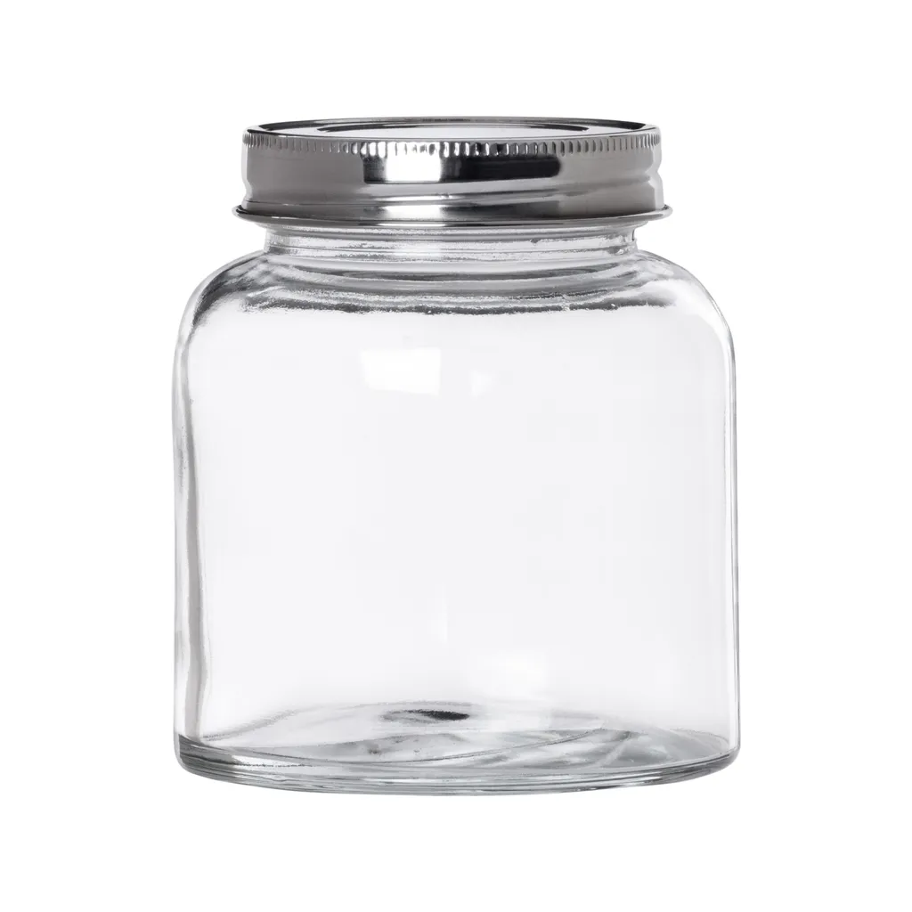 8-tlg. Vorrats-Gläserset Doria 520 Ml + 320 Ml Gewürzglas Mit Schraub-Deckel Silber Gläser 4 8-tlg. Vorrats-Gläserset Doria 520 Ml + 320 Ml Gewürzglas Mit Schraub-Deckel Silber Gläser – Bild 2