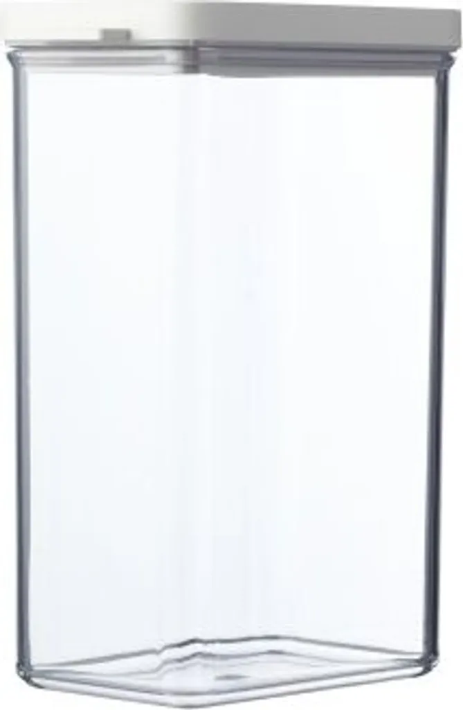 Mepal - Omnia Vorratsdose Mit Deckel Rechteckig - Küchenorganizer & Aufbewahrungsbox - 2000 Ml - Nordic White 3 Mepal - Omnia Vorratsdose Mit Deckel Rechteckig - Küchenorganizer & Aufbewahrungsbox - 2000 Ml - Nordic White