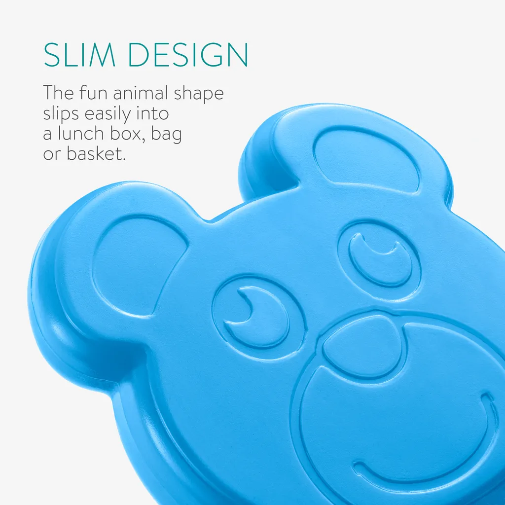 Navaris Kühlakku Kühlpad Für Kühltasche - Lunch Box 5x Kühlakkus - Kühl Akku Cool Pack - 5er Set Kühlelemente Für Lebensmittel - Bär Design 3 Navaris Kühlakku Kühlpad Für Kühltasche - Lunch Box 5x Kühlakkus - Kühl Akku Cool Pack - 5er Set Kühlelemente Für Lebensmittel - Bär Design