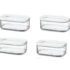 Mepal 106914030600 Modula Vorratsdose, Kunststoff, 425 Ml, Transparent/weiß (4 Stück) -Mepalhom Geschaft 458876e413a20c3fe9680a9f6ce61229