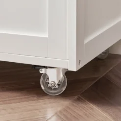 SoBuy Küchenwagen Servierwagen Küchenschrank Mit Flaschenablagen Und Schublade FKW45-WN -Mepalhom Geschaft 4657217483fc2232ba12daa6d06899cb