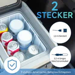 Outsunny Kühlbox Auto 30L Mit LCD-Anzeige Kompressor Autokühlschrank Elektrisch Boot Camper Reisen 12/24V DC Und 110-240V AC Weiß 15 Outsunny Kühlbox Auto 30L Mit LCD-Anzeige Kompressor Autokühlschrank Elektrisch Boot Camper Reisen 12/24V DC Und 110-240V AC Weiß -Mepalhom Geschaft 4952ef51d35f585a1afe033f6faa928e