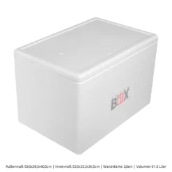 Styroporbox 61W | Wand: 3,0cm | Volumen: 61,5L | Innenmaß:53x33x34cm | Weiß Isolierbox Thermobox Kühlbox Warmhaltebox 16 Styroporbox 61W | Wand: 3,0cm | Volumen: 61,5L | Innenmaß:53x33x34cm | Weiß Isolierbox Thermobox Kühlbox Warmhaltebox -Mepalhom Geschaft 54c30c61f6291faf5b62c5a6c22598f8