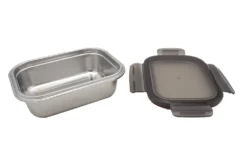 Steuber Edelstahl Frischhaltedose 3er Set, Luftdichter Klickdeckel, Backofengeeignet -Mepalhom Geschaft 59fc2cef926f2673f98a373718731076