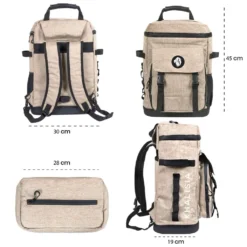 KHALISIA Kühltasche - Fahrradtasche Für Gepäckträger - Einsetzbar Als Gepäckträgertasche - Fahrrad Rucksack - Picknicktasche - Lunchtasche - Thermotasche Hält Kalt & Warm -Mepalhom Geschaft 640046ef7e150305c878e61ccb1747b4