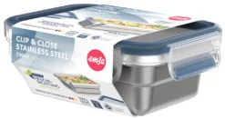 Emsa Frischhaltedose CLIP & CLOSE STEEL 1,2 Liter Blau 17 Emsa Frischhaltedose CLIP & CLOSE STEEL 1,2 Liter Blau -Mepalhom Geschaft 65d701f697b612cc55a4fc77a3db0af2