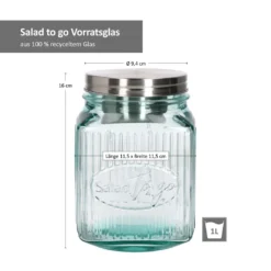 3tlg Set Salat To Go Vorratsglas 1L Lunch-Box Für Salat Nachhaltig Aufbewahrung 12 3tlg Set Salat To Go Vorratsglas 1L Lunch-Box Für Salat Nachhaltig Aufbewahrung -Mepalhom Geschaft 6aa816f8e5b93ee152017b8df721d180