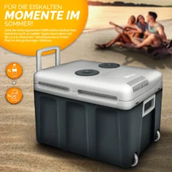 Tillvex Kühlbox Elektrisch 40L Grau Mit Rollen | Mini-Kühlschrank 230 V Und 12 V Für KFZ Auto Camping | Kühlt & Wärmt | ECO-Modus 13 Tillvex Kühlbox Elektrisch 40L Grau Mit Rollen | Mini-Kühlschrank 230 V Und 12 V Für KFZ Auto Camping | Kühlt & Wärmt | ECO-Modus -Mepalhom Geschaft 6bea56d73dc6175b50b752a9c07eb812
