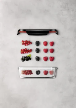 Silit Storio Vorratsdose-Set 3-teilig, Glas, Vorratsglas, Luftdichter Aroma-Deckel, Frischhaltedosen Zum Vorbereiten, Aufbewahren Und Servieren -Mepalhom Geschaft 70495d36922c7b6da0b094669a6b361b