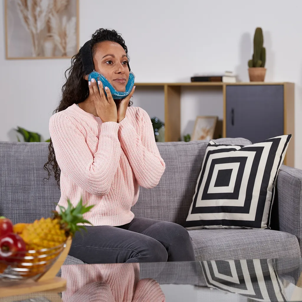 Relaxdays Kühlpads Kopf Im 4er Set 5 Relaxdays Kühlpads Kopf Im 4er Set – Bild 3