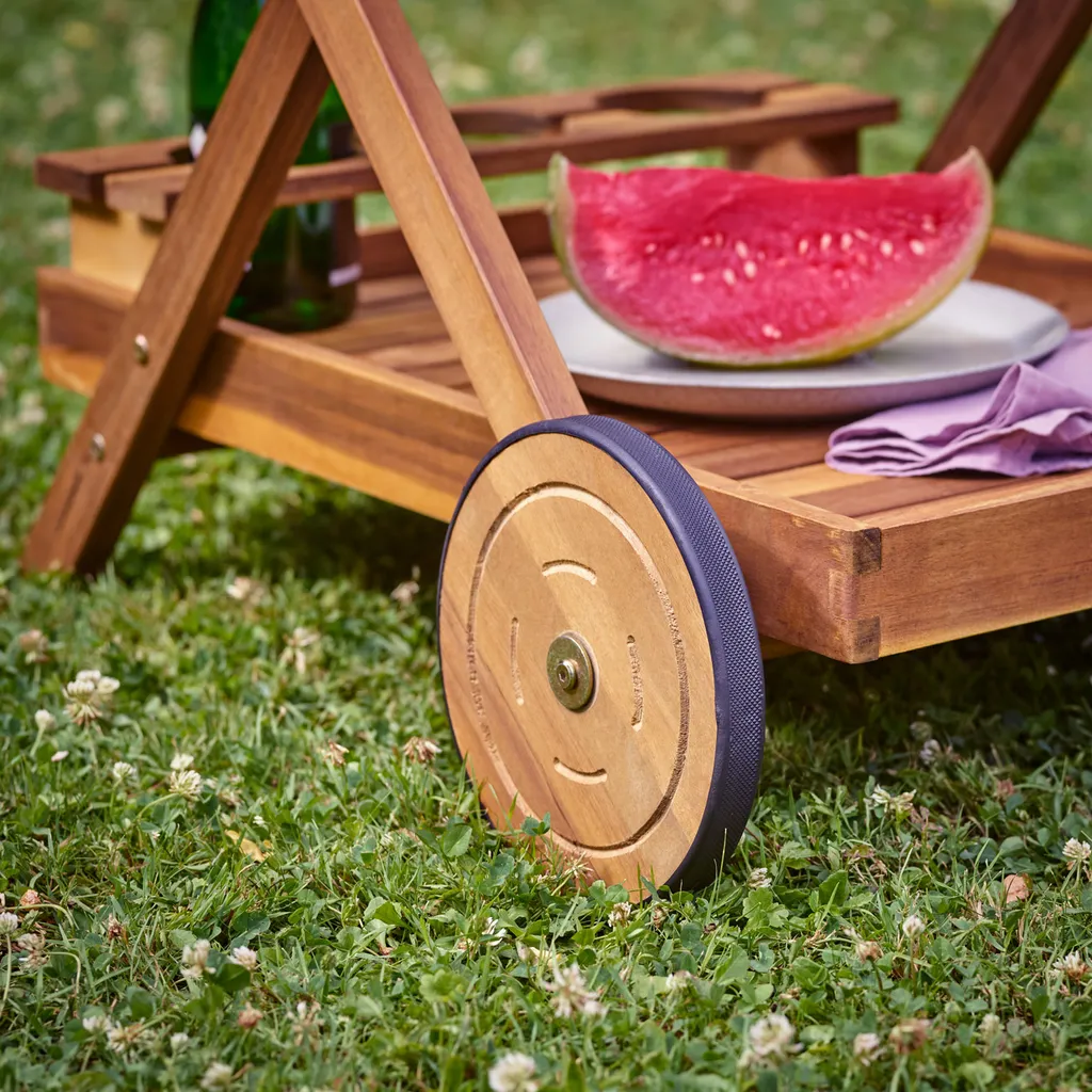 Casaria Servierwagen Küchenwagen Mit Rollen Akazienholz FSC® Zertifiziert Tablett Abnehmbar 3 Flaschenhalter Rollwagen Holz 9 Casaria Servierwagen Küchenwagen Mit Rollen Akazienholz FSC® Zertifiziert Tablett Abnehmbar 3 Flaschenhalter Rollwagen Holz – Bild 7