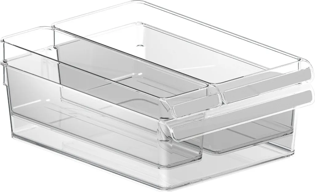 ROTHO „Kühlschrankorganizer 3 Tlg. LOFT“, Ausführung:Set 3 ROTHO „Kühlschrankorganizer 3 Tlg. LOFT“, Ausführung:Set