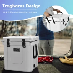 COSTWAY 31L Kühlbox Strapazierfähig Kühler Mit Korb & Getränkehalter Griffen & Fischlineal Eiskühler Tragbar Kälte Bis 9 Tage Weiß 12 COSTWAY 31L Kühlbox Strapazierfähig Kühler Mit Korb & Getränkehalter Griffen & Fischlineal Eiskühler Tragbar Kälte Bis 9 Tage Weiß -Mepalhom Geschaft 86e7587232e0ae9bc9e2f2b545230a75