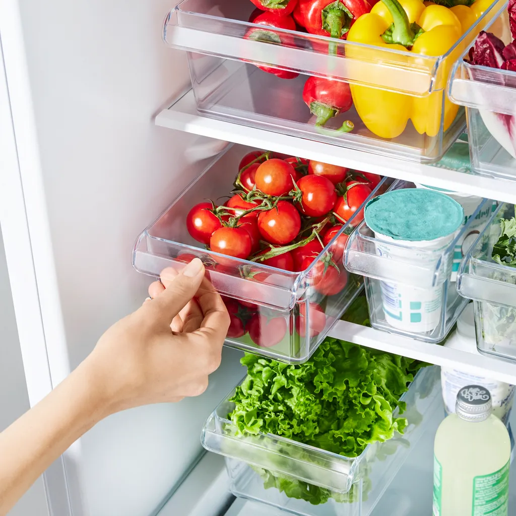 ROTHO SET Kühlschrankorg. PP 3 Tlg. MB LOFT, Farbe:Transparent 4 ROTHO SET Kühlschrankorg. PP 3 Tlg. MB LOFT, Farbe:Transparent – Bild 2