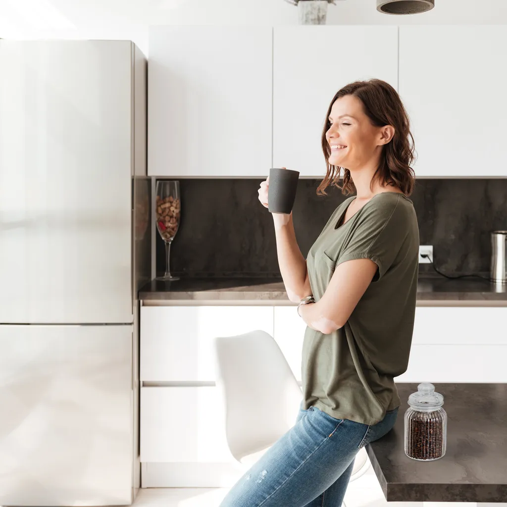 Relaxdays Vorratsgläser 6er Set 1000 Ml 5 Relaxdays Vorratsgläser 6er Set 1000 Ml – Bild 3