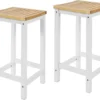 SoBuy 2er Set Stuhl Holzstuhl Essstuhl Küchenstuhl Hocker Zum Küchenwagen 2xFST29-WN -Mepalhom Geschaft 90726e157a68d85026dfbaa38c46bc1b