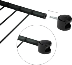 ONVAYA® Beistellwagen Susi Mit 4 Körben | Schwarz | 39x26x76 Cm | Rollwagen | Küchenwagen | Wagen | Metall | Regal | Bad | Servierwagen | Haushaltswagen | Allzweckwagen | Küchentrolley -Mepalhom Geschaft 90a4f32a2f0c63ce8db9fb4f14ec9931