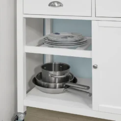 SoBuy Küchenwagen Mit Ablagen Und Schubladen Küchenschrank Rollwagen,FKW62-WN -Mepalhom Geschaft 955c6a6cc9e4bd968938b299cd85dc7a