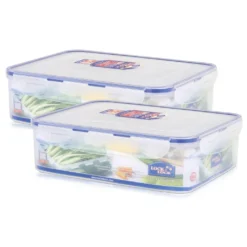 Lock & Lock Lock&Lock HPL834 Multifunktionsbox 3,9L - Luft Und Wasserdicht (2er Pack)