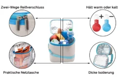 Kühltasche 9L, 23x16x24 Cm, Natur -Mepalhom Geschaft 96757652c915758e7994677dbc198239